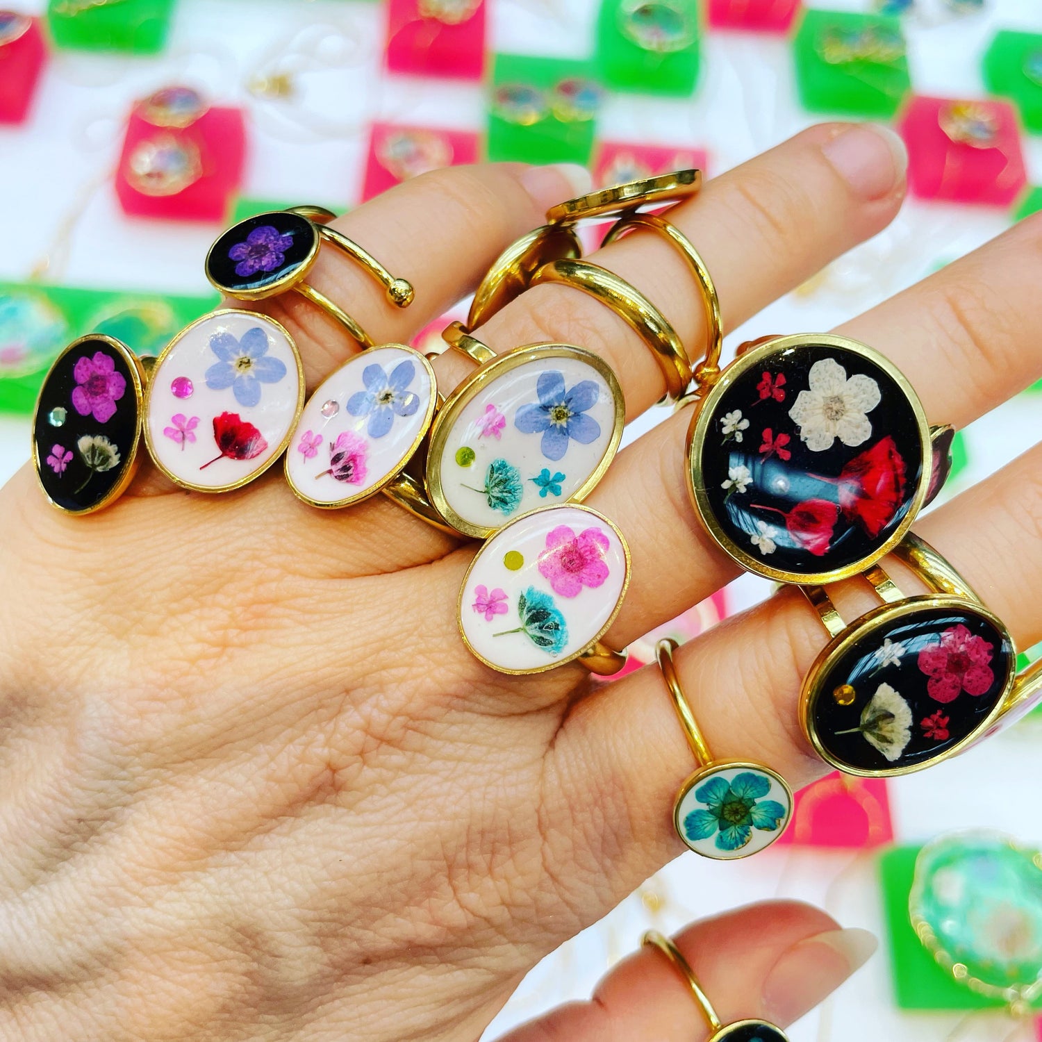 Flower Rings