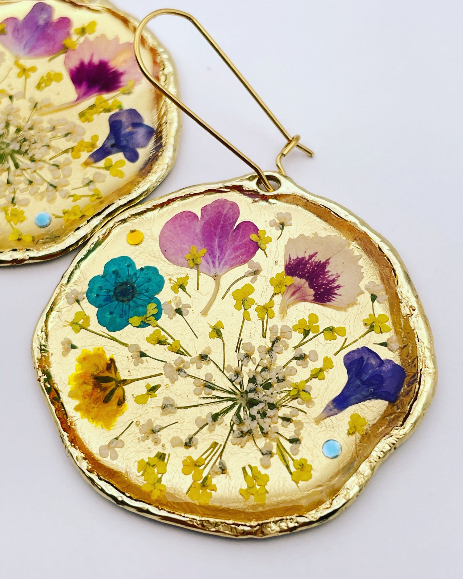 Metal Leaf Flower Jewellery