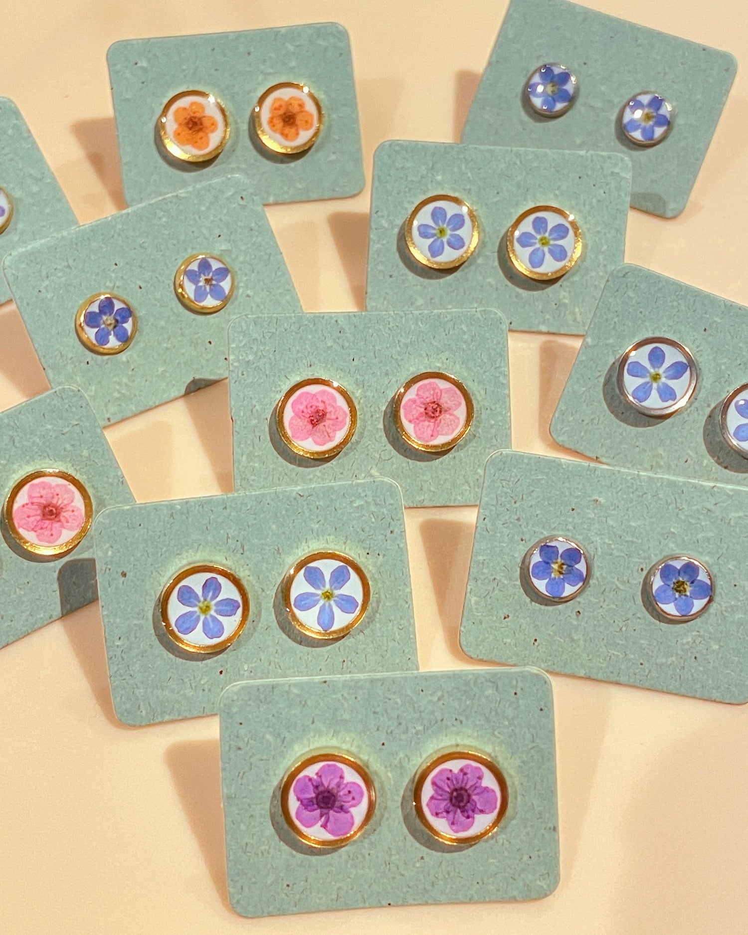 Flower Stud Earrings